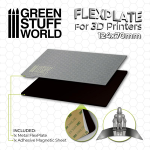 Green Stuff World    Flexplates For 3d Printers - 124x70mm - 8435646504421ES - 8435646504421