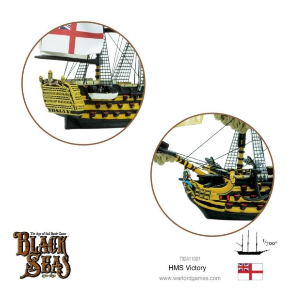 Warlord Games Black Seas   Black Seas: HMS Victory - 792411001 -