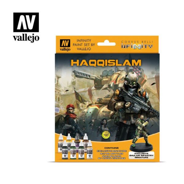 Vallejo    AV Vallejo Model Color Set - Infinity Haqqislam Exclusive - VAL70237 - 8429551702379