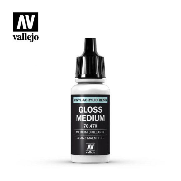 Vallejo    Vallejo Gloss Medium 17ml - VAL470 - 8429551704700