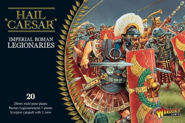 Warlord Games Hail Caesar   Imperial Roman Legionaries (plus Scorpion) - WGH-IR-01 - 5060200842676