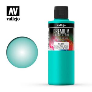 Vallejo    AV Vallejo Premium Color - 200ml - Candy Racing Green - VAL63077 - 8429551630771