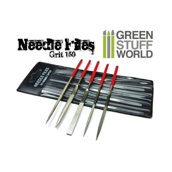 Green Stuff World    GSW Diamond Needle Files Set - Grit 150 - 8436554360345ES - 8436554360345