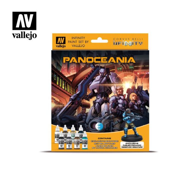 Vallejo    AV Vallejo Model Color Set - Infinity Panoceania Exclusive - VAL70231 - 8429551702317