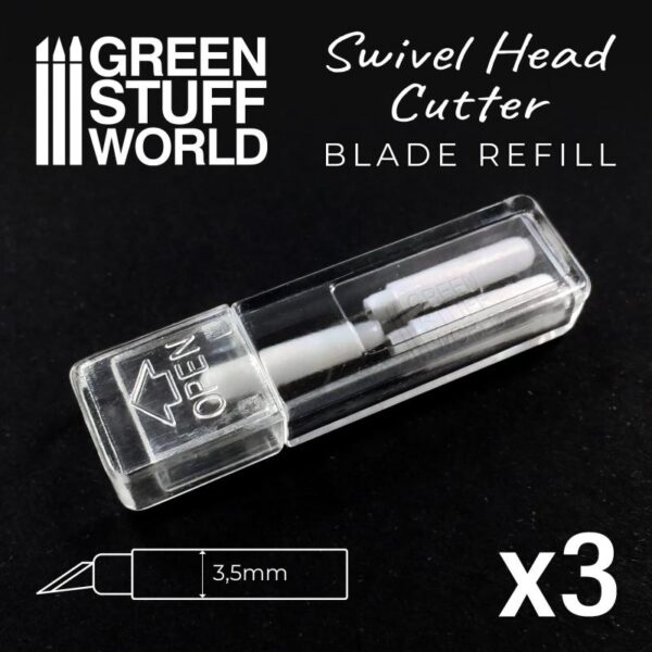 Green Stuff World    Swivel Head Refill Blades - Pack x3 - 8436574509595ES - 8436574509595