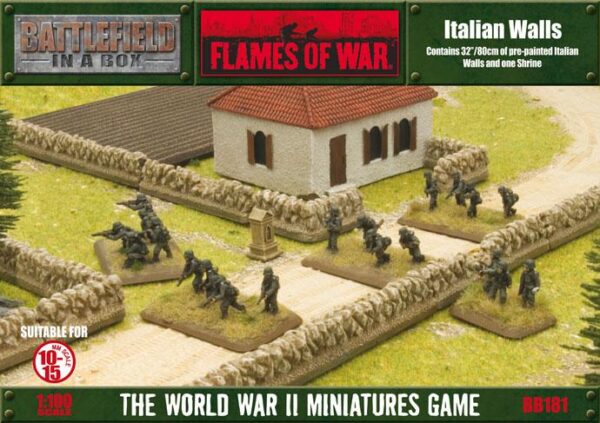 Gale Force Nine    Flames of War: Italian Walls - BB181 - 9420020225688