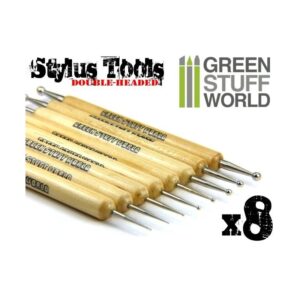 Green Stuff World    8x Sculpting STYLUS tool set - 8436554363353ES - 8436554363353