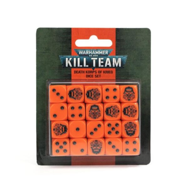 Games Workshop Kill Team   Kill Team: Death Korps of Krieg Dice Set - 99220105001 - 5011921169528