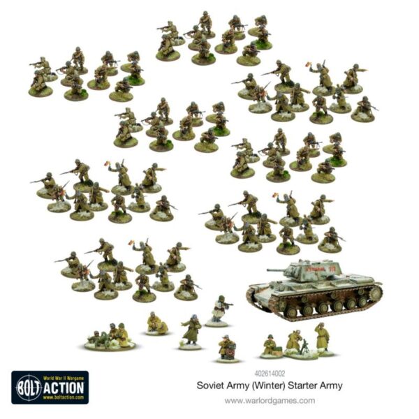 Warlord Games Bolt Action   Soviet Winter Starter Army - 402614002 - 5060572508040