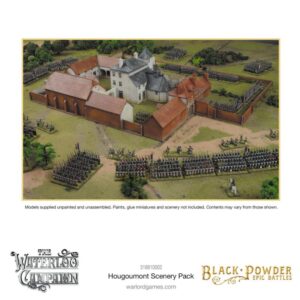 Warlord Games Black Powder Epic Battles   Black Powder Epic Battles: Waterloo - Hougoumont Scenery Pack - 318810002 - 5060917990110