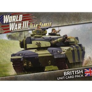 Battlefront Team Yankee   WWIII: British Unit Card Pack - WW3-02U - 9420020249356