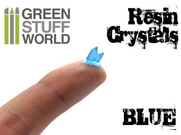 Green Stuff World    BLUE Resin Crystals (small) - 8436554362820ES - 8436554362820