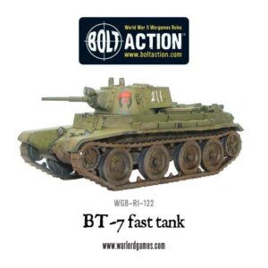 Warlord Games Bolt Action   BT-7 Russian Fast Tank - 402414002 - 5060393701606