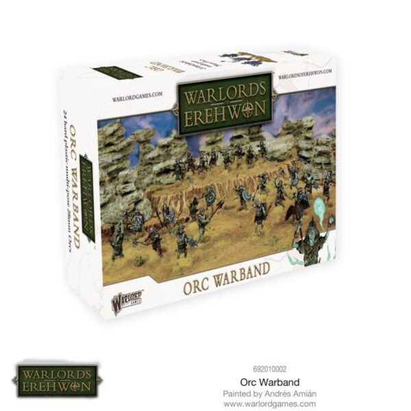 Warlord Games Warlords of Erehwon   Warlords of Erehwon: Orc Warband - 692010002 - 5060572502253