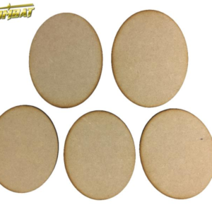 TTCombat    5x 120mm x 95mm Oval Bases - BR120OVAL - 5060504044356