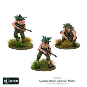 Warlord Games Bolt Action   Australian platoon scout team (Pacific) - 403015009 - 5060572501218