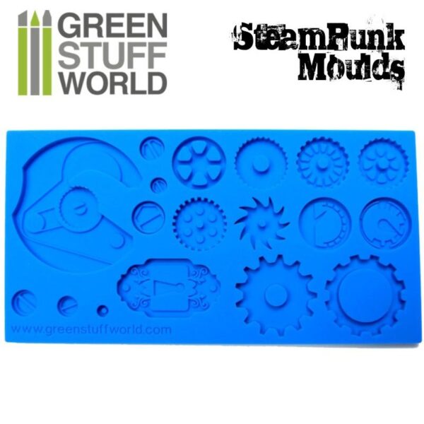 Green Stuff World    Silicone Molds - Steampunk - 8436554364190ES - 8436554364190
