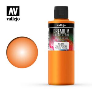Vallejo    AV Vallejo Premium Color - 200ml - Candy Orange - VAL63073 - 8429551630733