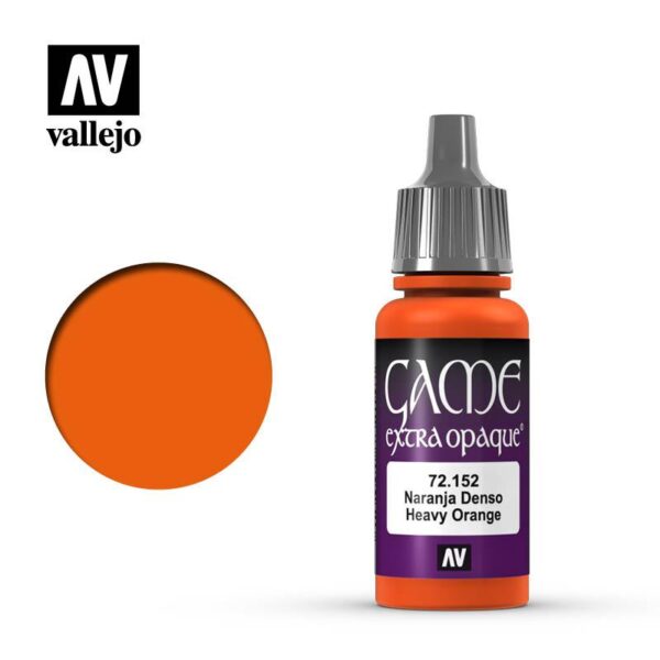 Vallejo    Extra Opaque: Heavy Salmon Orange - VAL72152 - 8429551721523