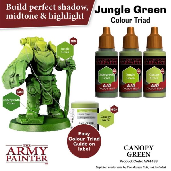 The Army Painter    Warpaint Air: Canopy Green - APAW4433 - 5713799443389