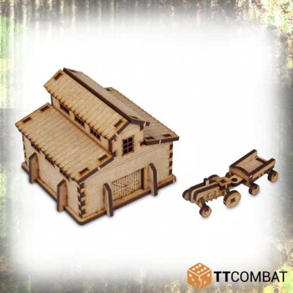 TTCombat    Barn (15mm) - TTSCW-WAR-009 - 5060570134586