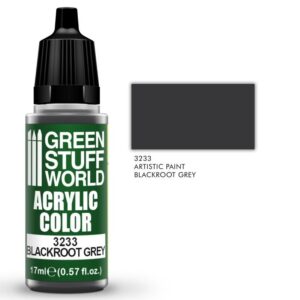 Green Stuff World    Acrylic Color BLACKROOT GREY - 8435646505930ES - 8435646505930