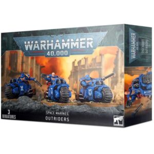 Games Workshop Warhammer 40,000   Space Marines Outriders - 99120101285 - 5011921138647