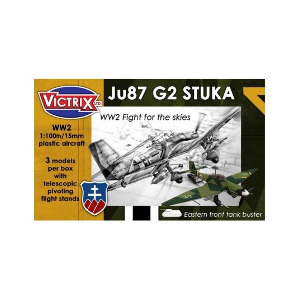 Victrix    Ju87 G2 Stuka 3 x 15mm Aircraft - VAC001 - 5060191720298