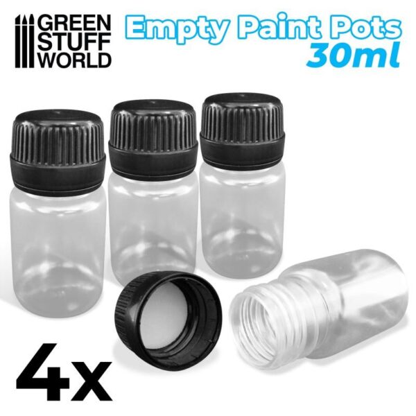 Green Stuff World    Spare 30ml Pots for Mixes - 8436574509533ES - 8436574509533