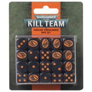 Games Workshop Kill Team   Kill Team Corsair Voidscarred Dice Set - 99220104010 - 5011921166145