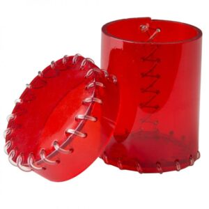 Q-Workshop    Age of Plastic Red Dice Cup (PVC) - CAOP143 - 5907699495634