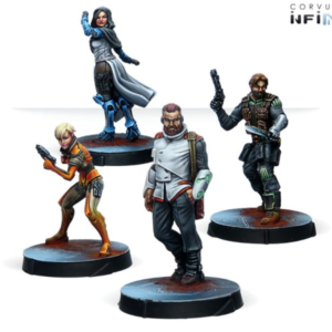 Corvus Belli Infinity   Agents of the Human Sphere RPG Characters Set - 280744-0810 - 2807440008102