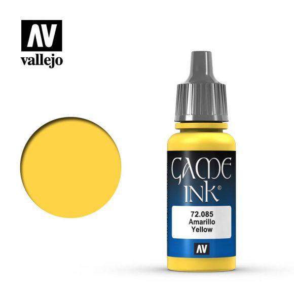 Vallejo    Game Ink: Yellow - VAL72085 - 8429551720854