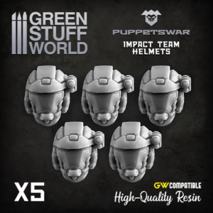 Green Stuff World    Impact Team helmets - 5904873420581ES - 5904873420581