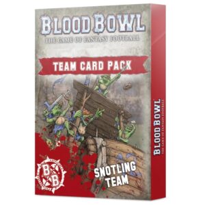 Games Workshop Blood Bowl   Blood Bowl: Snotling Team Card Pack - 60050909001 - 5011921131686