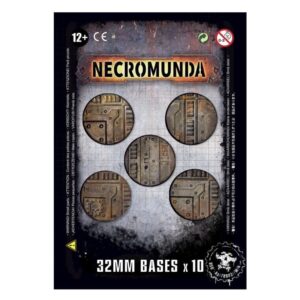 Games Workshop Necromunda   Necromunda: 32mm Bases - 99070599002 - 5011921096282