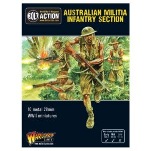 Warlord Games Bolt Action   Australian Militia Infantry Section (Pacific) - 402215003 -