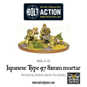 Warlord Games Bolt Action   Imperial Japanese 81mm Mortar - WGB-JI-25 - 5060200844670