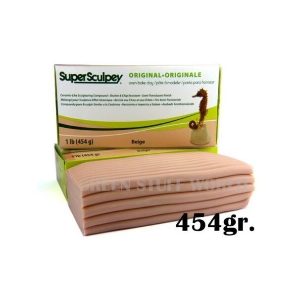 Green Stuff World    Super Sculpey Beige 454 gr. - 8436554360291ES - 8436554360291