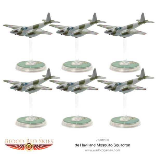 Warlord Games Blood Red Skies   de Havilland Mosquito Squadron - 772012003 - 5060572501522