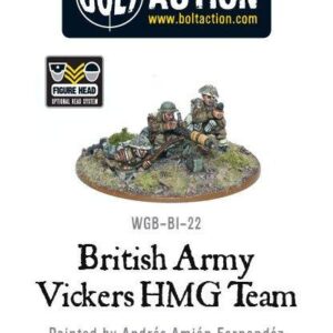 Warlord Games Bolt Action   British Army Vickers MMG Team - WGB-BI-22 - 5060200842058