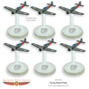 Warlord Games Blood Red Skies   Blood Red Skies Advantage Flying Stands - 770010001 - 5065725023906