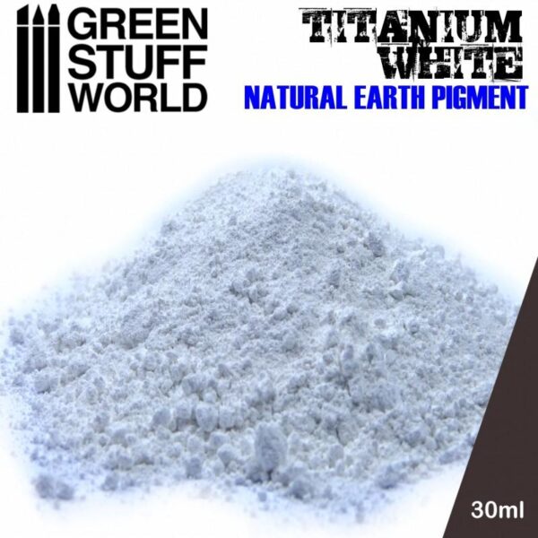 Green Stuff World    Pigment TITANIUM WHITE - 8436574501308ES - 8436574501308