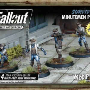Modiphius Fallout: Wasteland Warfare   Fallout: Survivors Minutemen Posse - MUH051244 - 5060523340330