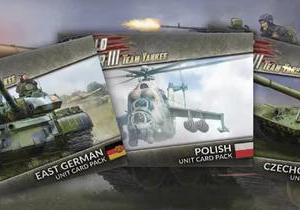 Battlefront Team Yankee   World War III: East German Unit Cards (34 Cards) - WW3-06E - 9420020255258