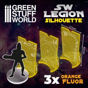 Green Stuff World    SW Legion Silhouette - Fluor Orange - 8435646505190ES - 8435646505190