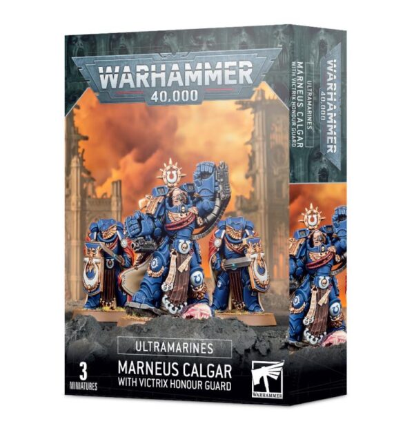 Games Workshop Warhammer 40,000   Ultramarines: Marneus Calgar with Victrix Honour Guard - 99120101328 - 5011921142576
