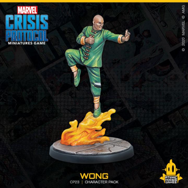 Atomic Mass Marvel Crisis Protocol   Marvel Crisis Protocol: Doctor Strange & Wong Character Pack - CP23 - 841333108663