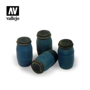 Vallejo    Vallejo Scenics - 1:35 Modern Plastic Drums 1 - VALSC210 - 8429551984805