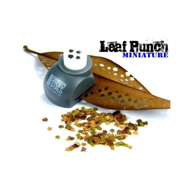 Green Stuff World    Miniature Leaf Punch GREY - 8436554363001ES - 8436554363001